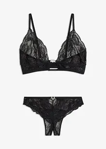 Bralette och stringtrosa ouvert (2 delar), VENUS