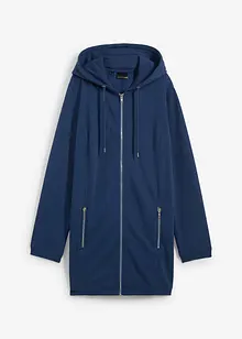 Lång munkjacka, fickor med dragkedja, bonprix