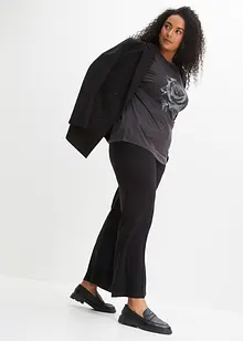 Luftig, vid byxa med viskos, bonprix