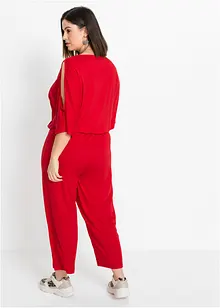 Jerseyjumpsuit i följsam viskos, bonprix
