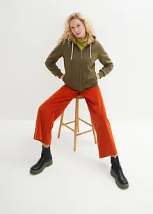 Långärmad tröja med polokrage, bonprix