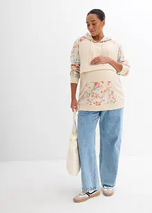 Mjuk mamma-/amningssweatshirt, bonprix