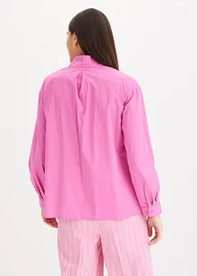 Tunika i poplin med knappar, bonprix