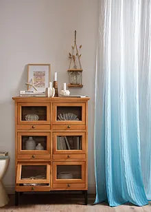 Gardinlängd med färgskiftning crushed look (1-pack), bonprix