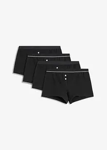 Boxertrosa med ekologisk bomull (4-pack), bonprix