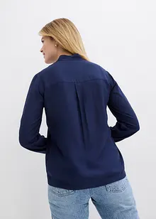 Blus av mjuk viskos, bonprix