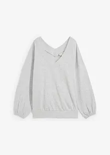 Oversize-sweatshirt av mjuk bomullsmix, bonprix