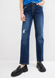 Straight Jeans Mid Waist, cropped, bonprix