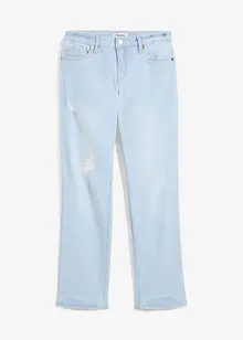 Straight Jeans Mid Waist, cropped, bonprix