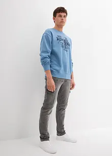 Sweatshirt med tryck i Loose Fit, bonprix