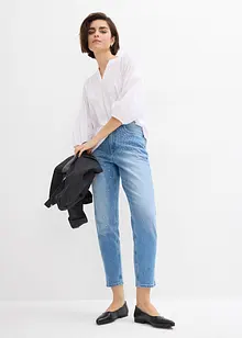 Mom Jeans High Waist, cropped, bonprix