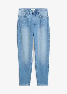 Mom Jeans High Waist, cropped, bonprix