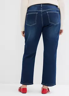 Straight Jeans Mid Waist, cropped, bonprix