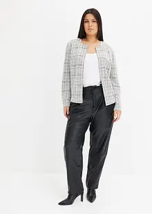 Stickad kofta, bonprix