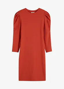 Ribbstickad jerseyklänning, bonprix