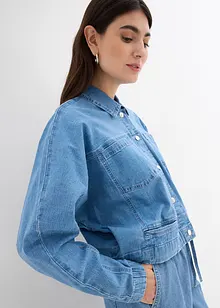 Jeansjacka i kort modell, bonprix