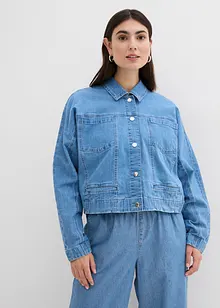 Jeansjacka i kort modell, bonprix