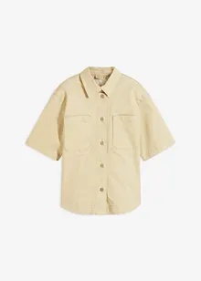 Skjortjacka med kort ärm, bonprix
