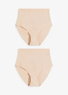 Sömlös trosa med lätt formande effekt (2-pack), bonprix