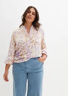 Blus av mjuk viskos, bonprix