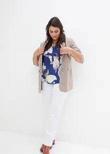 Stretchig bengalinbyxa med bekväm midja och raka ben, bonprix