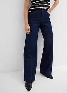 Jeans med vida ben, High Waist, bonprix