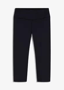 Träningsleggings i ultralätt utförande med bekväm midja och caprilängd, bonprix