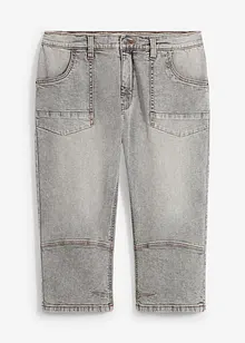 Regular Fit 3/4-Jeans, Straight, bonprix