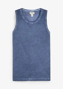 Linne med tvättad look, bonprix