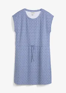 Jerseyklänning med knytdetalj, bonprix