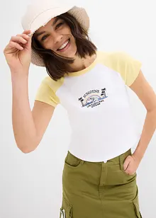 Topp med raglanärmar, bonprix