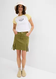 Topp med raglanärmar, bonprix