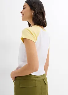 Topp med raglanärmar, bonprix