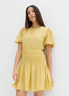 Miniklänning med infälld smock, bonprix