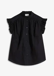 Tunn ärmlös blus, bonprix