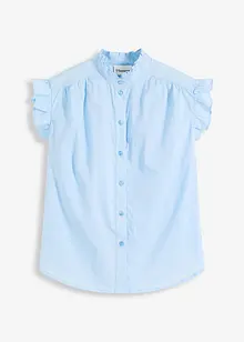 Tunn ärmlös blus, bonprix