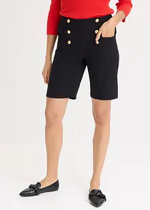 Bermudashorts med dekorativa knappar, bonprix