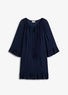 Klänning i bohostil med broderi, bonprix