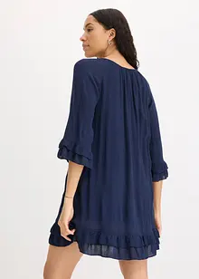 Klänning i bohostil med broderi, bonprix