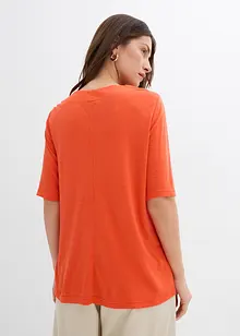 T-shirt av tunt viskosmaterial, bonprix