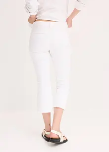 Capribyxa av bomull med stretch, bonprix