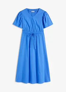 Mellanlång klänning med vida ärmar, bonprix
