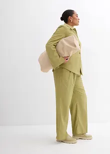 Skjortjacka med insvängd midja, bonprix