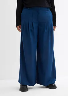 Byxa med hög midja och gubbveck, bonprix