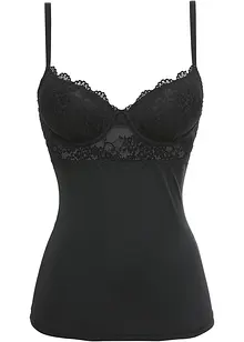 BH-linne med bygel i slät mikrofiber, bonprix