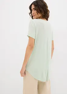 Longshirt i mjuk viskos, bonprix