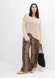 Boxy tröja med cutouts, bonprix