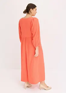 Midiklänning av jersey med struktur, bonprix