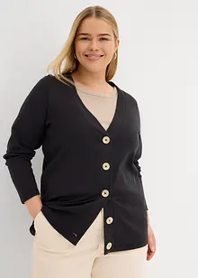 Cardigan av ren ekologisk bomull, bonprix