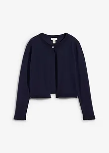 Stickad bolero med glitterstenar för barn, bonprix